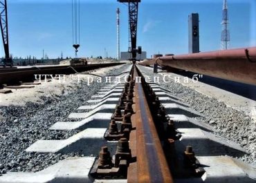 Замена рельс на подкрановом пути, его нивелеровка и рихтовка